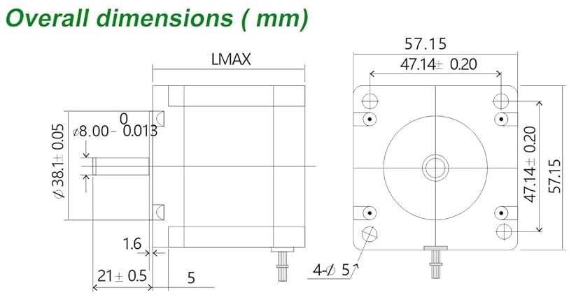 ابعاد موتور