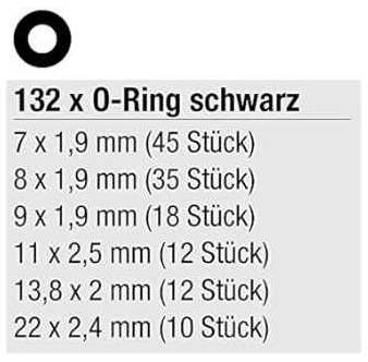 اورینگ و واشر مشکی