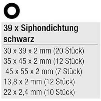 واشر آب بندی مشکی