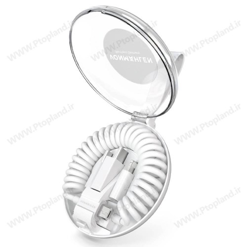  کابل شارژ همه کاره, کابل شارژر چند سر و چند کاره برای اندروید و آیفون برند VONMÄHLEN مدل Allroundo