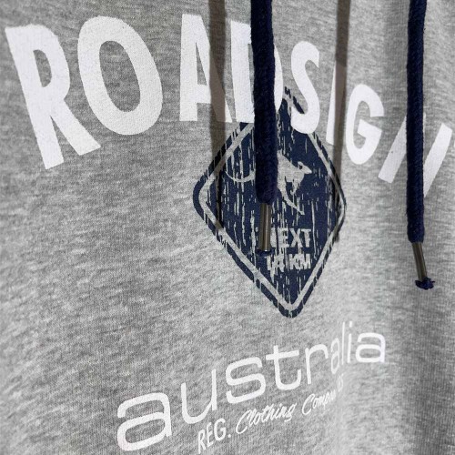 هودی طوسی اورجینال داخل کرک مردانه| زنانه چاپدار