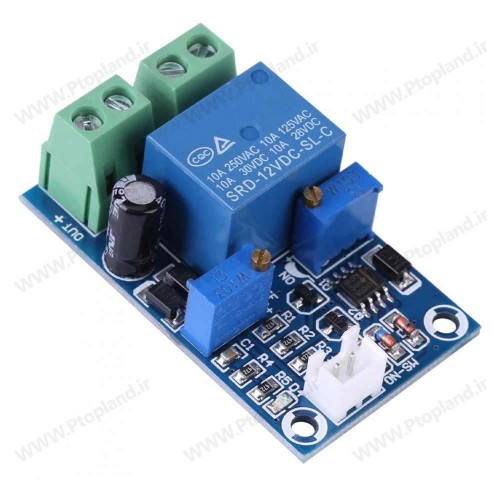 ماژول کنترل ولتاژ پایین، قطع خودکار ولتاژ پایین 12 ولت با نشانگر LED برای شارژ و توقف خودکار