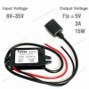 مبدل ولتاژ DC به DC (8 تا 35 ولت به 5 ولت 3 آمپر) برند Fulree، مناسب برای پروژه‌های الکترونیکی با توان 15W