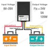 مبدل DC به DC (9V تا 20V به 24V 5A) برند GYVRM با توان 120 وات – مبدل ولتاژ افزاینده با کیفیت آلمانی