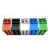 ترمینال بای‌پس پنج پین برای ریل DIN. توزیع‌کننده برق با VDE
