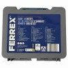 جعبه ابزار کامل Ferrex آلمان | ست جامع مته، بیت، بوکس و متعلقات (200+ پارچه)