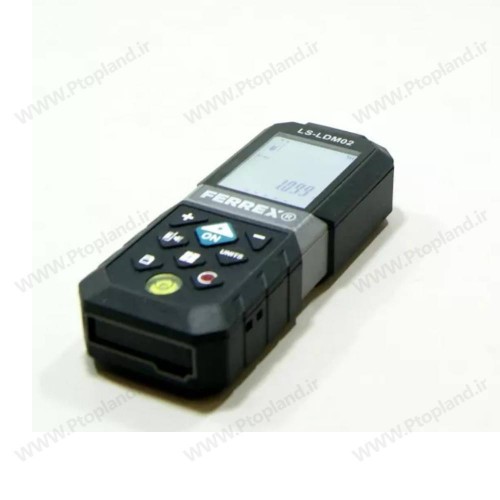 متر لیزری 70 متری برند Ferrex آلمان مدل LS-LDM02, اندازه‌گیری فاصله، مساحت و حجم با دقت ±3 میلی‌متر
