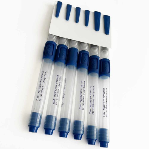 مداد رنگ پمپی 6 عددی با سر‌ی‌های مختلف سفارش آلمان