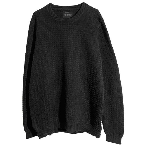 پلیور مشکی بافتنی Pull&Bear اورجینال