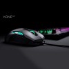 ماوس گیمینگ روکات Kone AIMO سیمی 12 کلید تا 23 عملکرد, قابل کلیک تا 50 میلیون بار, دقت 16000 نقطه بر اینچ و شتاب 50G