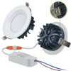 چراغ LED توکار تخت 10W مدل Radiant، نور گرم 3000K و 850 لومن