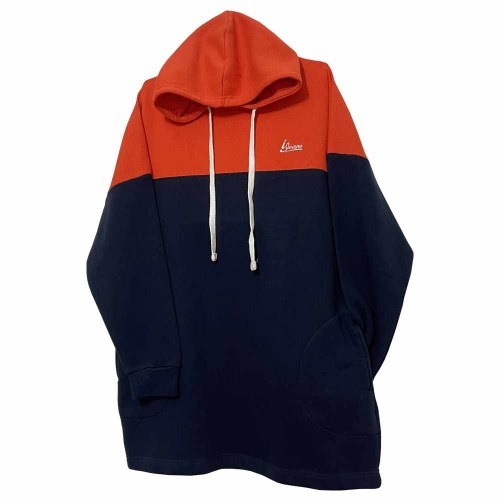 هودی دو رنگ لانگ, سه نخ, داخل کرک