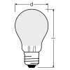 لامپ LED فیلامنت برند OSRAM نور گرم 2700K، 1521 لومن، سرپیچ E27، بسته 3 عددی