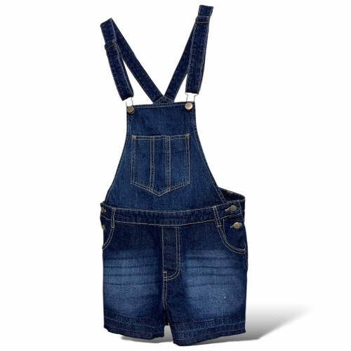 اورال جین کوتاه سورمه‌ای فری‌سایز با بند قابل تنظیم و دوخت عالی