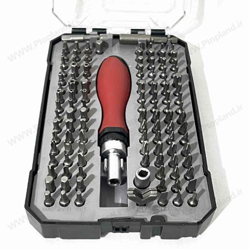 سری 115 تکه بیت پیچ گوشتی جغجغه ای برند پارکساید آلمان