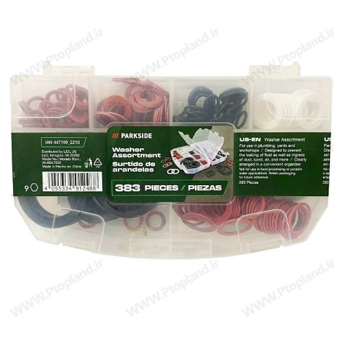 ست واشر 383 عددی برند پارکساید آلمان