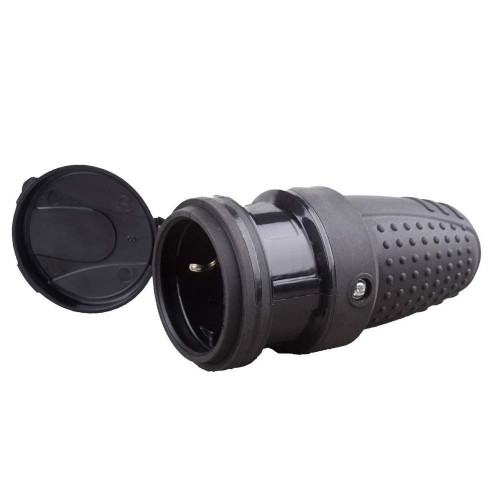 پریز سیم سیار IP44 با درپوش محافظ