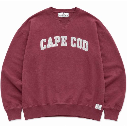دورس اورجینال زرشکی ملانژ مردانه داخل کرک با طرح گلدوزی برند CAPE COD
