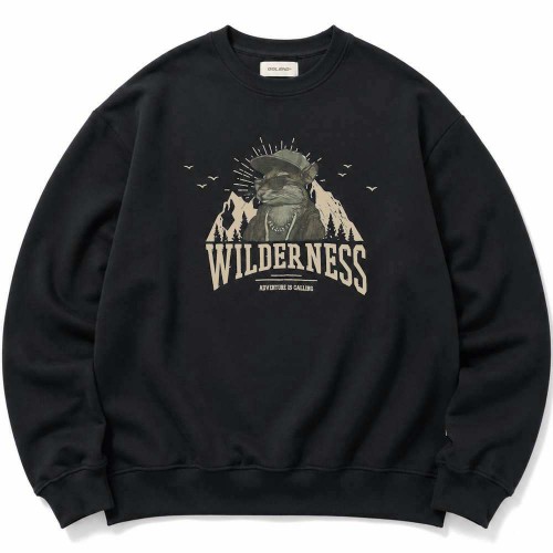 دورس وارداتی داخل کرک لطیف و طرح‌دار مشکی WILDERNESS