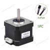 موتور پله ای مدل 42A02C با گشتاور 0.42Nm, پله کامل 1.8 درجه, 4 سیمه و قطر شفت 4.5mm, مناسب پرینتر سه بعدی و... از برند Rtelligent