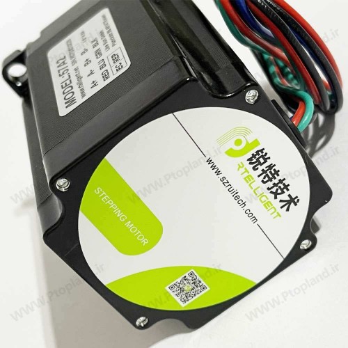 استپ موتور مدل 57A2 از برند Rtelligent | موتور پله‌ای دقیق با انکودر داخلی