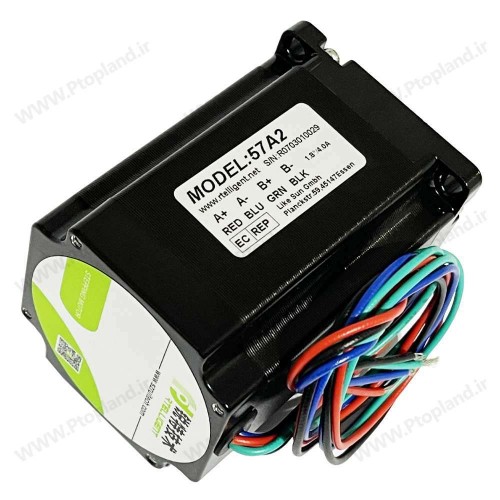 استپ موتور مدل 57A2 از برند Rtelligent | موتور پله‌ای دقیق با انکودر داخلی