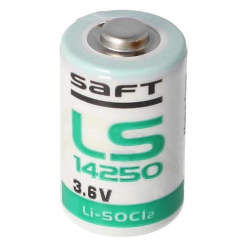 باتری اورجینال SAFT سایز 1/2AA مدل LS14250 ولتاژ 3.6V تولید فرانسه