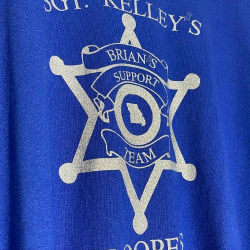تیشرت استوک آبی کاربنی Sgt. Kelley’s Troops | تیشرت لش