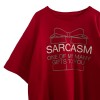 تیشرت آستین کوتاه قرمز Sarcasm - One of my Many Gifts - استوک وارداتی