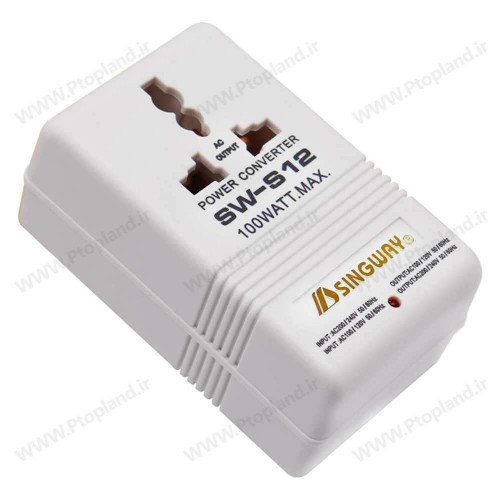 آداپتور تبدیل ولتاژ 220 به 110 ولت و برعکس برند Singway