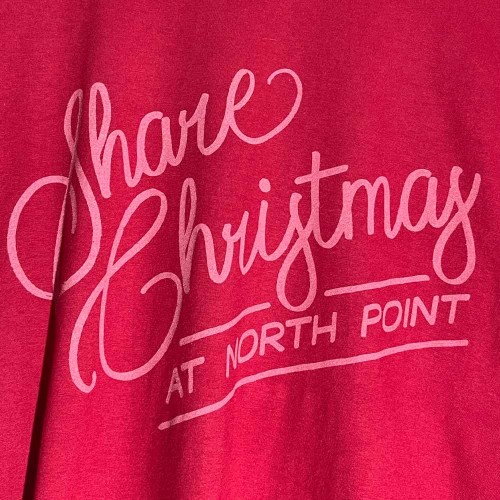 بلوز آستین بلند نخی اورسایز قرمز تیره استوک 