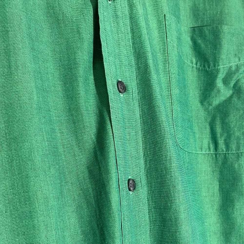 پیراهن سبز جنگلی قواره آزاد استوک برند GAP