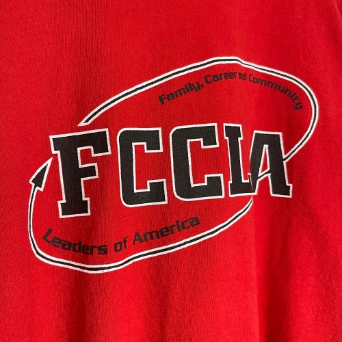 تیشرت قرمز آستین کوتاه استوک FCCLA