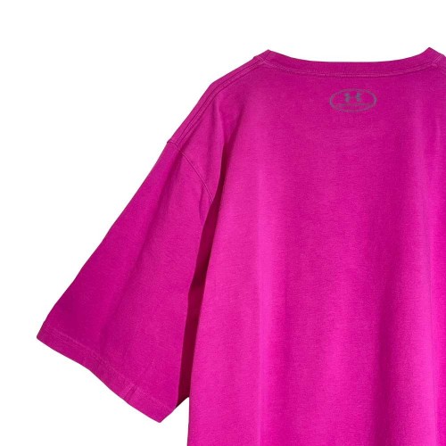 تیشرت سرخ‌آبی آستین کوتاه استوک Under Armour