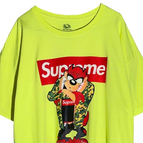 تیشرت وارداتی استوک فسفری طرح گرافیکی Suprime