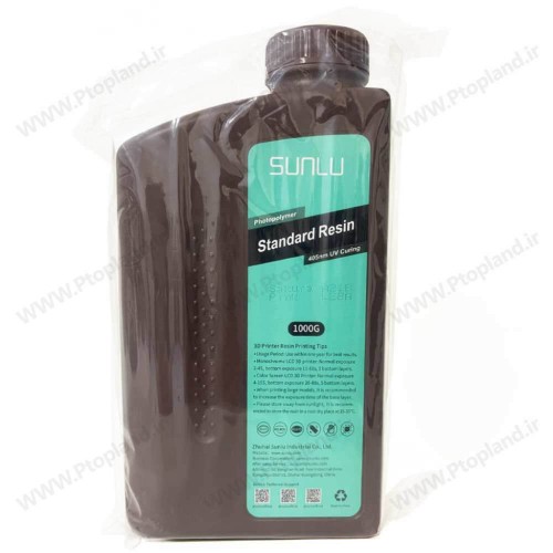 رزین فتوپلیمر LCD برند SUNLU رنگ Sakura Pink مدل Standard Resin یک کیلویی