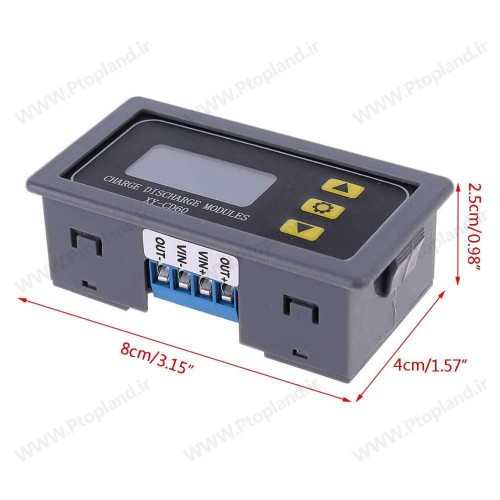 ماژول کنترل و مانیتورینگ ولتاژ باتری, قطع بار و اتصال شارژر و برعکس مدل XY-CD60 