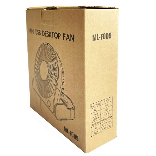 فن رومیزی سه سرعته USB مدل ML-F009 سفارش آلمان