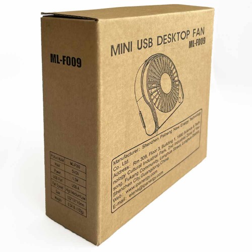 فن رومیزی سه سرعته USB مدل ML-F009 سفارش آلمان