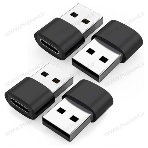 مبدل USB-C به USB بسته 4 تایی