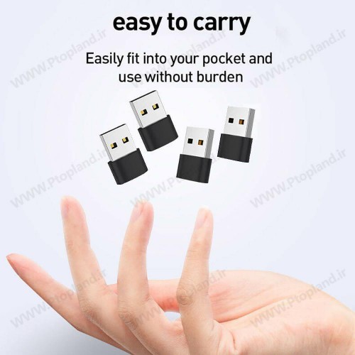 مبدل USB-C به USB بسته 4 تایی