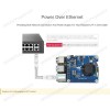 هت PoE رزبری پای 3B+/4B مدل C برند Waveshare