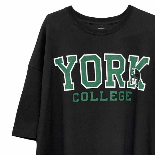 تیشرت آستین کوتاه چاپ‌دار York College مدل Campus Style