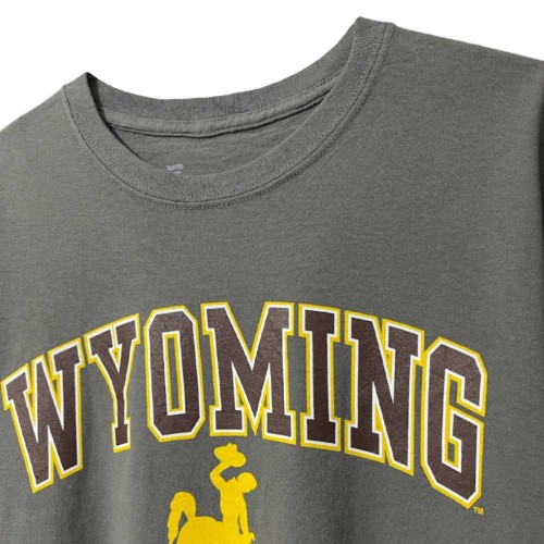 تیشرت خاکی با چاپ Wyoming