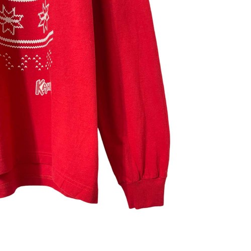 تیشرت آستین بلند چاپ دار 