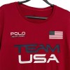 تیشرت قرمز USA برند POLO نخی وارداتی