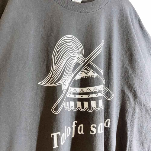 تیشرت طوسی تیره چاپ گرافیکی هنری یونیسکس وارداتی