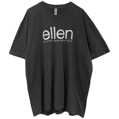 تیشرت ذغالی یقه گرد ELLEN | تیشرت لش نخ پنبه اورجینال