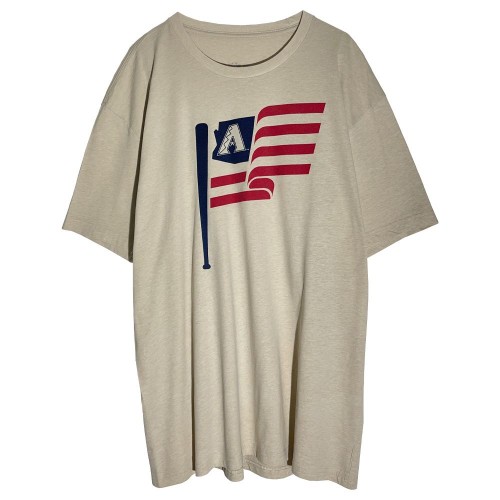 تیشرت کرم استخوانی آستین کوتاه نخی وارداتی