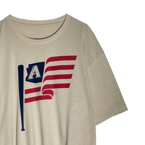 تیشرت کرم استخوانی آستین کوتاه نخی وارداتی